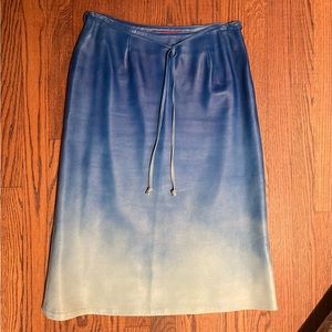 SON-YA Blue Ombré Skirt